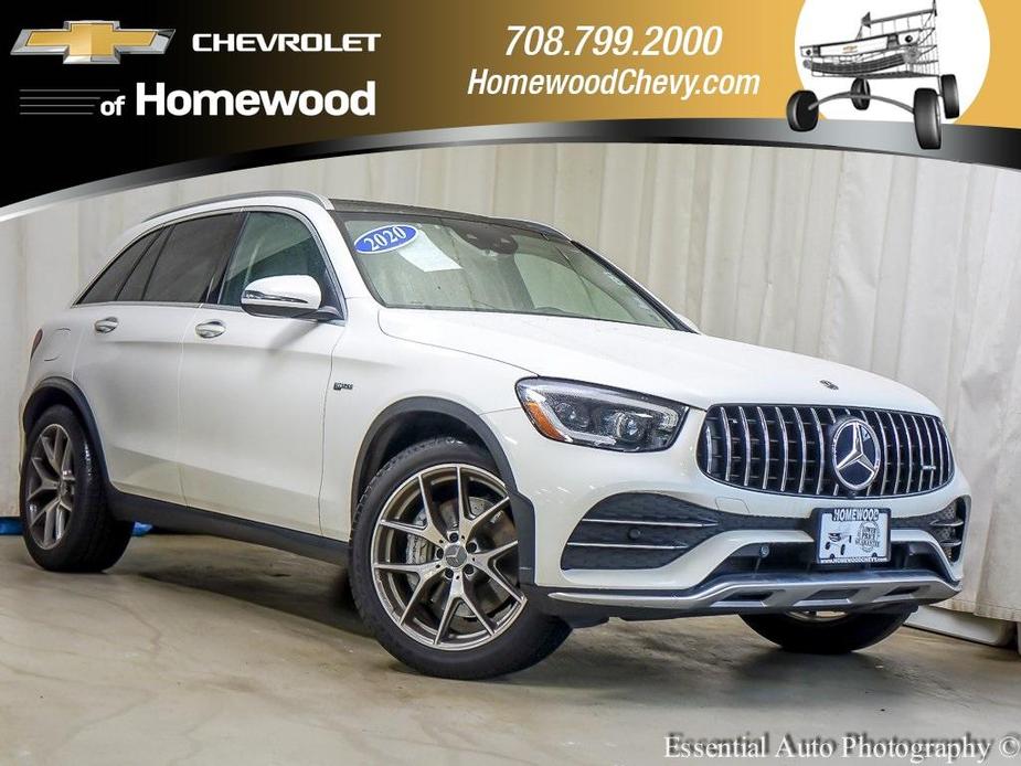 used 2020 Mercedes-Benz AMG GLC 43 car, priced at $40,991
