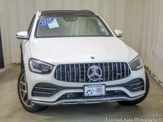 used 2020 Mercedes-Benz AMG GLC 43 car, priced at $37,995