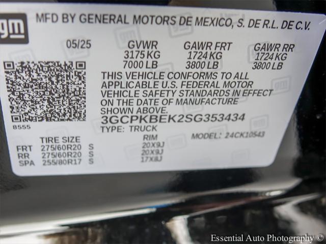 new 2025 Chevrolet Silverado 1500 car, priced at $39,745