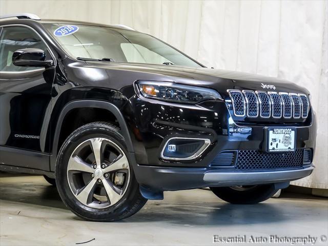 used 2020 Jeep Cherokee car, priced at $23,105