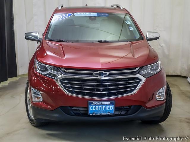 used 2021 Chevrolet Equinox car, priced at $24,605