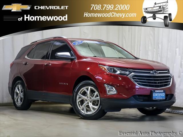 used 2021 Chevrolet Equinox car, priced at $24,605