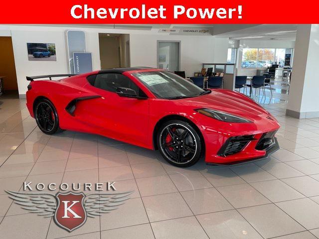 new 2025 Chevrolet Corvette car, priced at $84,247