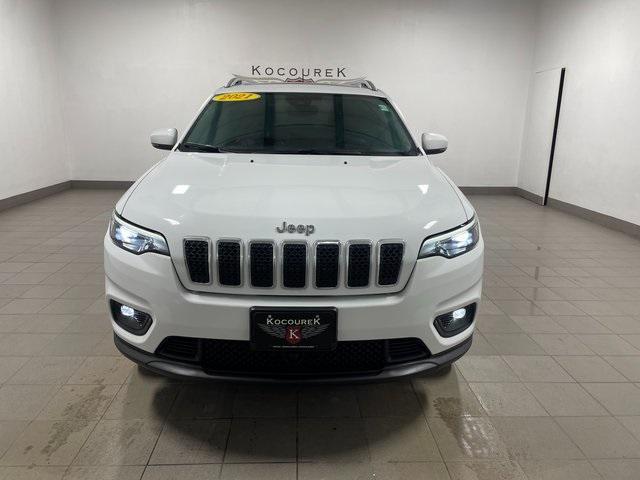 used 2021 Jeep Cherokee car, priced at $25,221