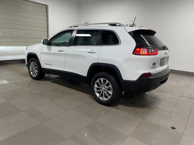 used 2021 Jeep Cherokee car, priced at $25,221