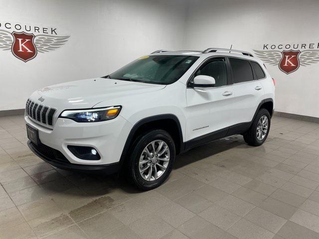 used 2021 Jeep Cherokee car, priced at $25,221