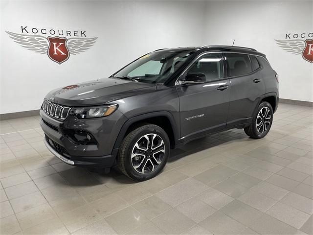 used 2022 Jeep Compass car, priced at $23,559