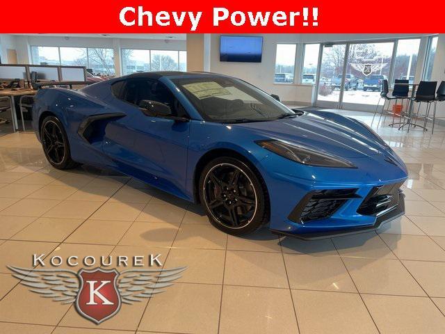 new 2025 Chevrolet Corvette car, priced at $74,518