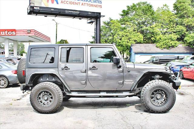 used 2017 Jeep Wrangler Unlimited car, priced at $23,995