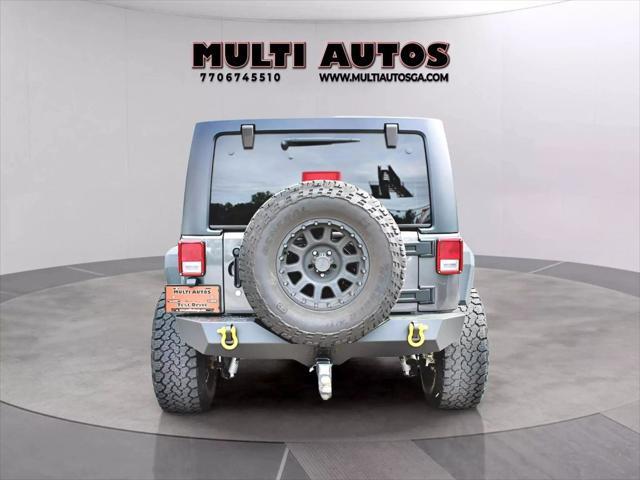 used 2017 Jeep Wrangler Unlimited car, priced at $23,995