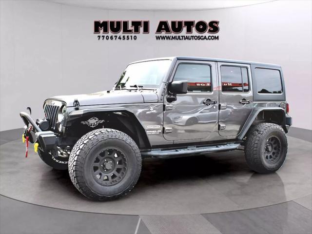 used 2017 Jeep Wrangler Unlimited car, priced at $23,995