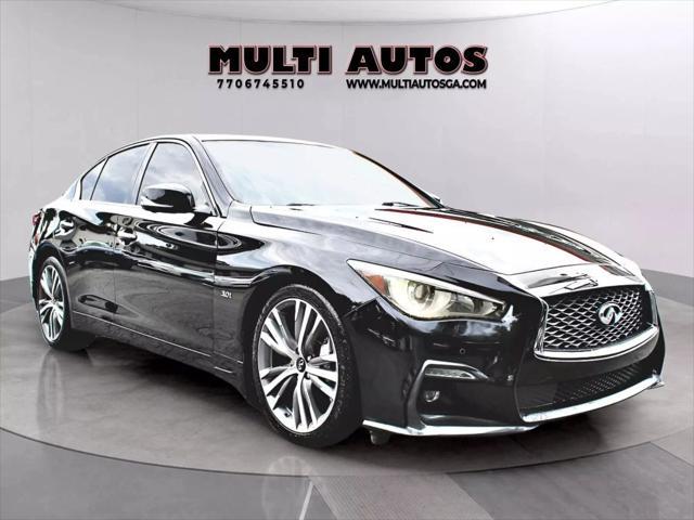 used 2018 INFINITI Q50 car, priced at $20,995