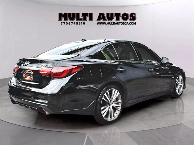 used 2018 INFINITI Q50 car, priced at $20,995