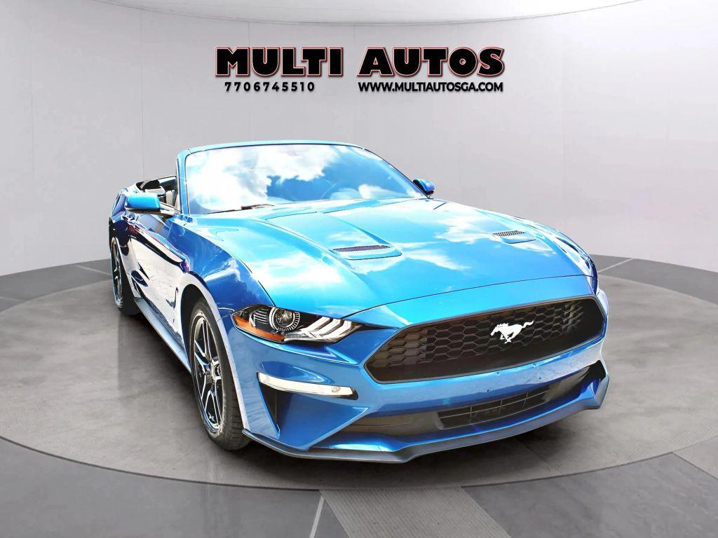 used 2018 Ford Mustang car, priced at $15,549