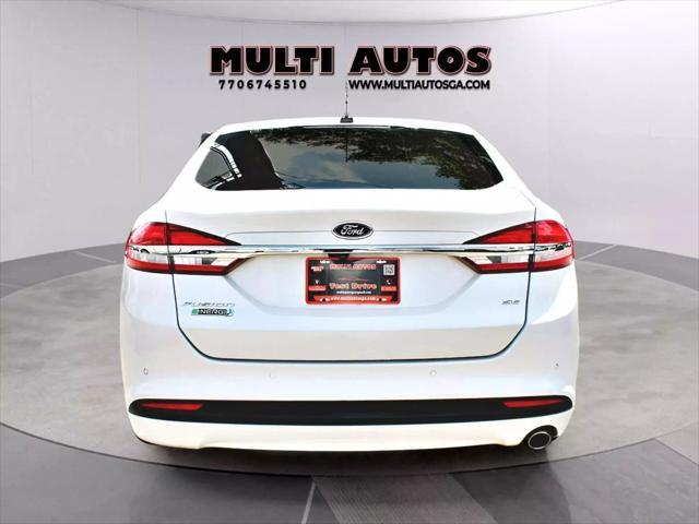 used 2017 Ford Fusion Energi car, priced at $9,995