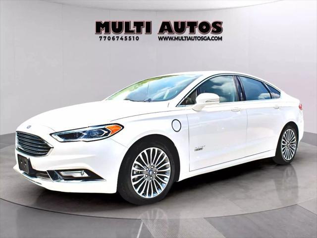 used 2017 Ford Fusion Energi car, priced at $9,995