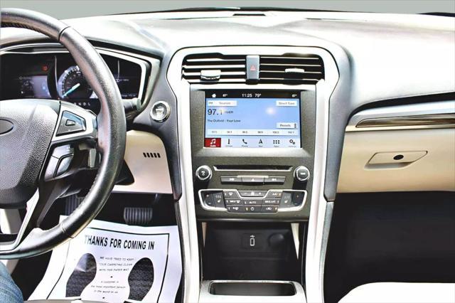 used 2017 Ford Fusion Energi car, priced at $9,995