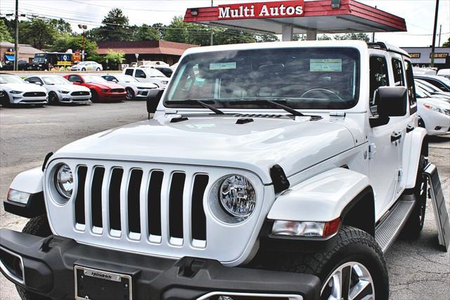 used 2020 Jeep Wrangler Unlimited car, priced at $28,995