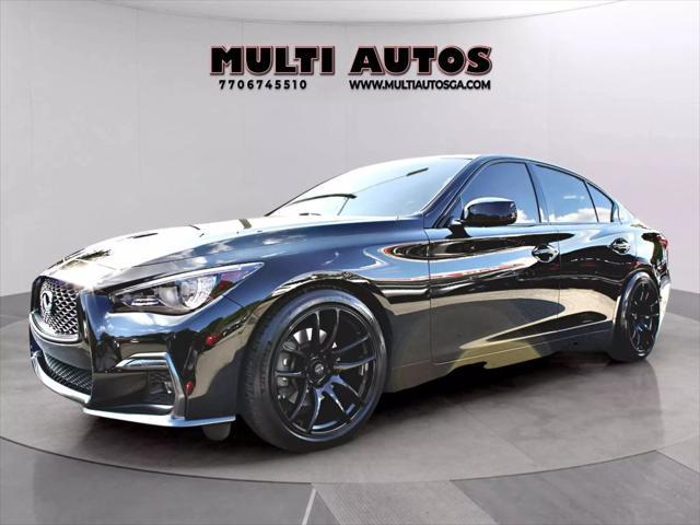 used 2018 INFINITI Q50 car, priced at $23,995
