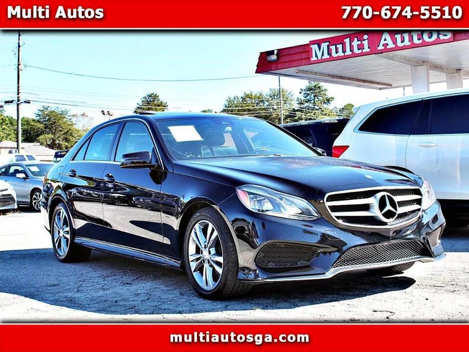 used 2015 Mercedes-Benz E-Class car, priced at $15,495