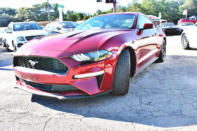 used 2018 Ford Mustang car, priced at $18,747