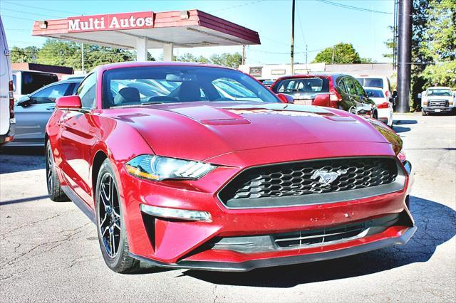 used 2018 Ford Mustang car, priced at $18,747