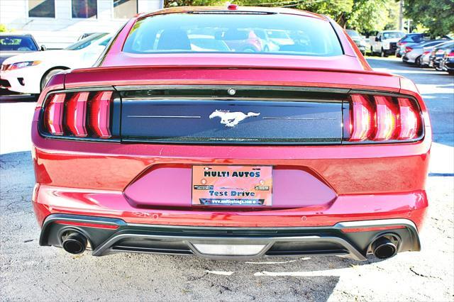 used 2018 Ford Mustang car, priced at $18,747