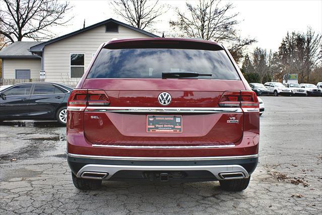 used 2018 Volkswagen Atlas car, priced at $18,493