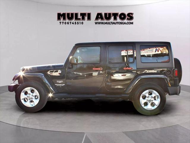 used 2015 Jeep Wrangler Unlimited car, priced at $18,495