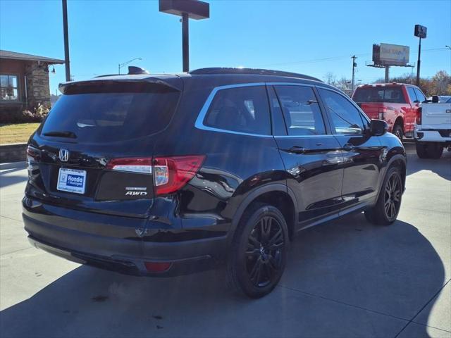 used 2021 Honda Pilot car, priced at $23,995