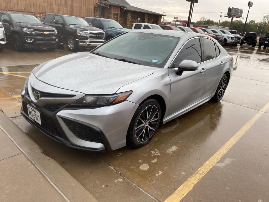 used 2021 Toyota Camry car, priced at $23,320