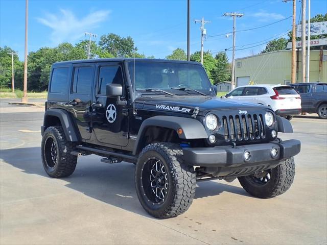 used 2017 Jeep Wrangler Unlimited car, priced at $23,995
