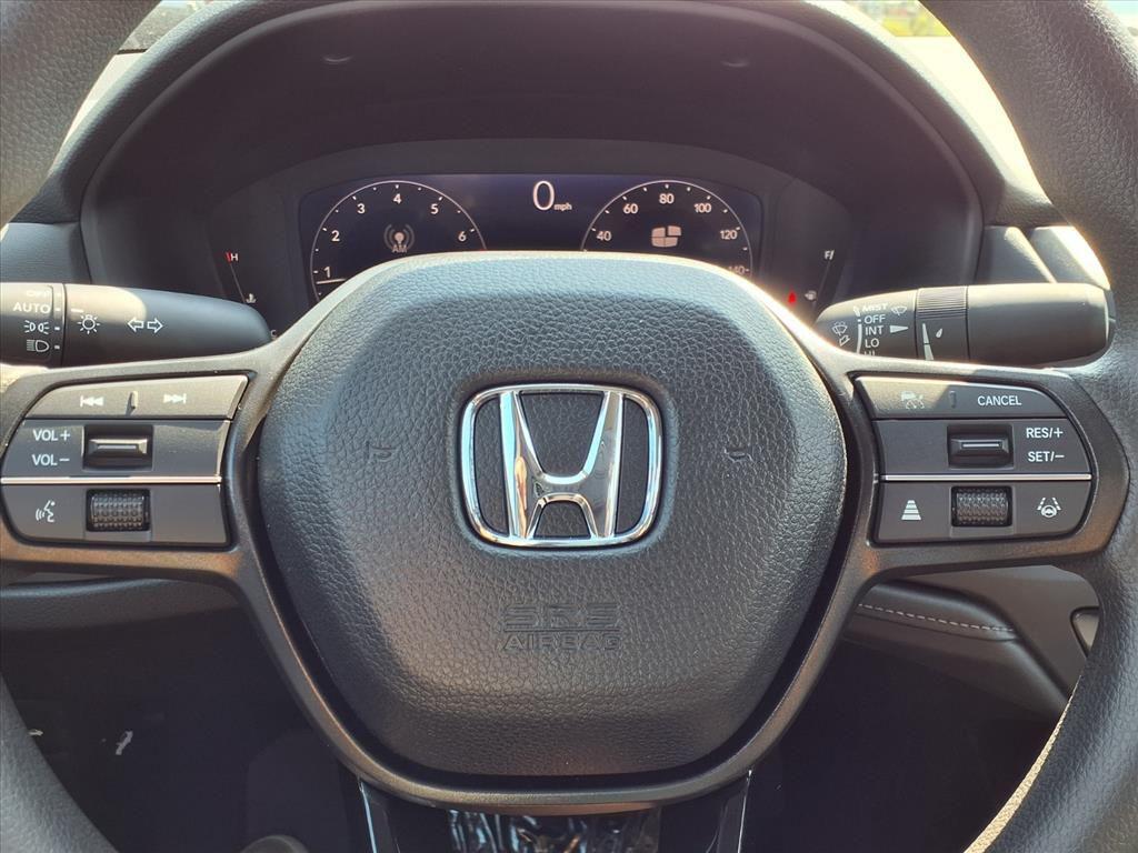 new 2025 Honda Accord car, priced at $29,445