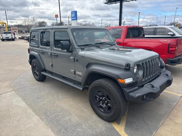 used 2018 Jeep Wrangler Unlimited car, priced at $23,495