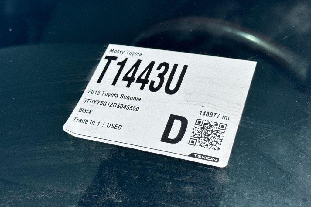 used 2013 Toyota Sequoia car, priced at $20,988