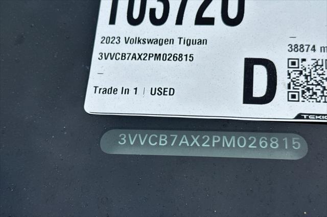 used 2023 Volkswagen Tiguan car, priced at $23,977