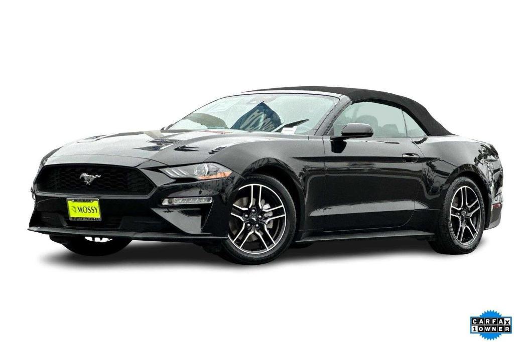 used 2021 Ford Mustang car, priced at $20,988