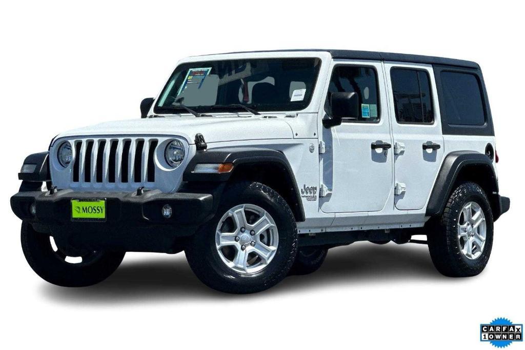 used 2021 Jeep Wrangler Unlimited car, priced at $27,988