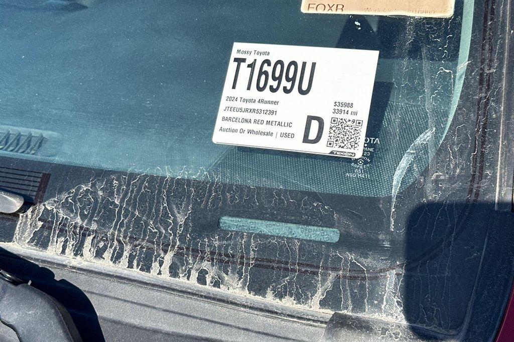 used 2024 Toyota 4Runner car, priced at $34,988