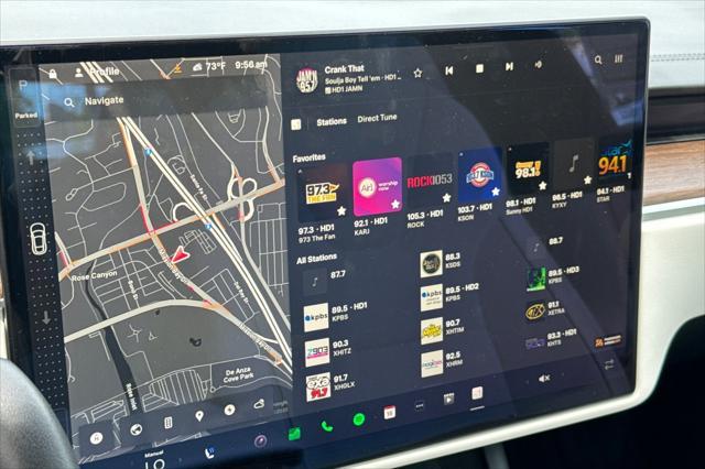 used 2022 Tesla Model S car, priced at $56,713