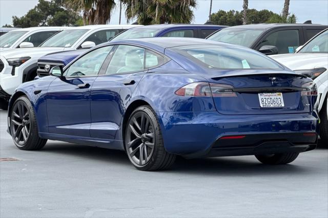 used 2022 Tesla Model S car, priced at $56,713