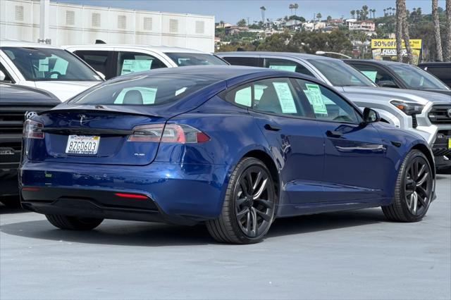 used 2022 Tesla Model S car, priced at $56,713
