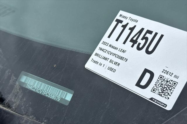 used 2023 Nissan Leaf car, priced at $20,701