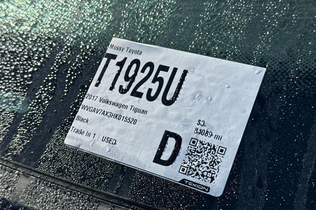 used 2017 Volkswagen Tiguan car, priced at $9,935