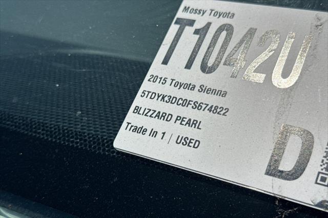 used 2015 Toyota Sienna car, priced at $16,840