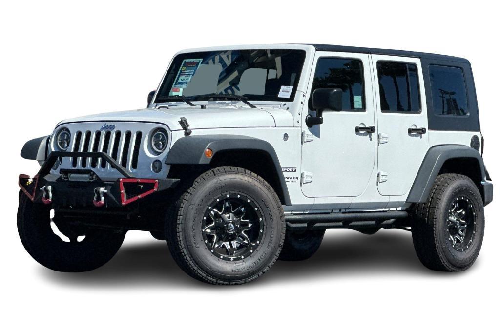 used 2017 Jeep Wrangler Unlimited car, priced at $26,725
