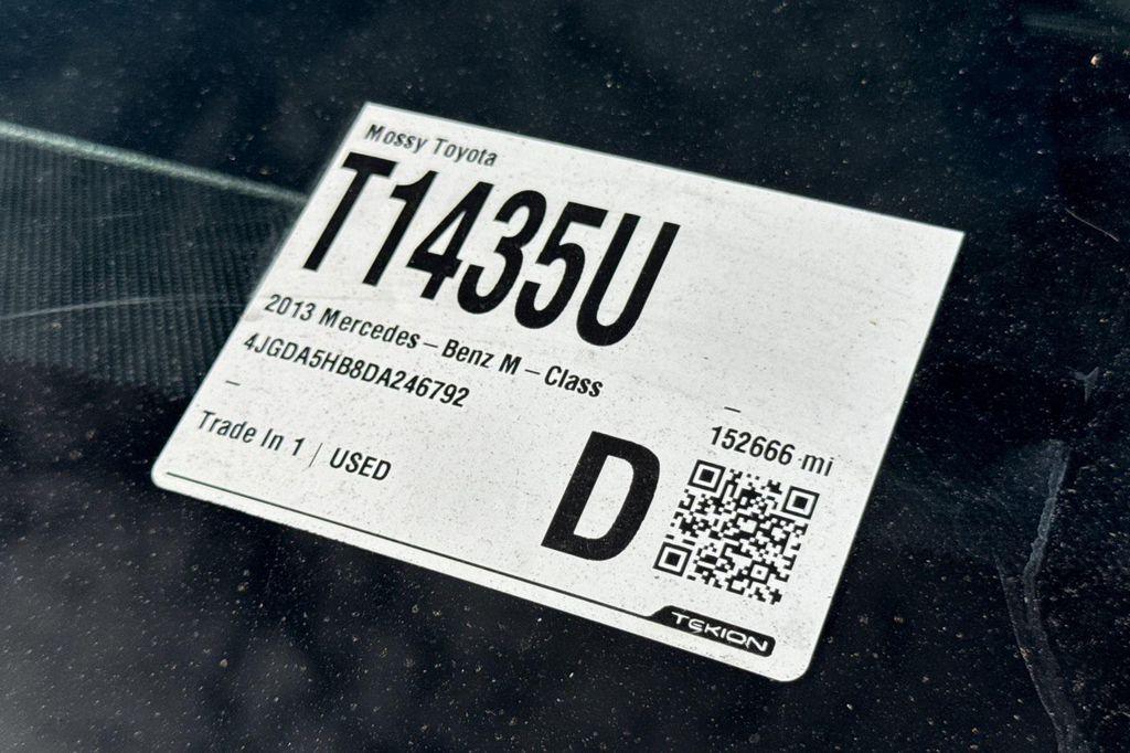 used 2013 Mercedes-Benz M-Class car, priced at $8,938