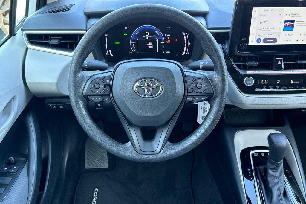 new 2026 Toyota Corolla Hybrid car, priced at $24,652