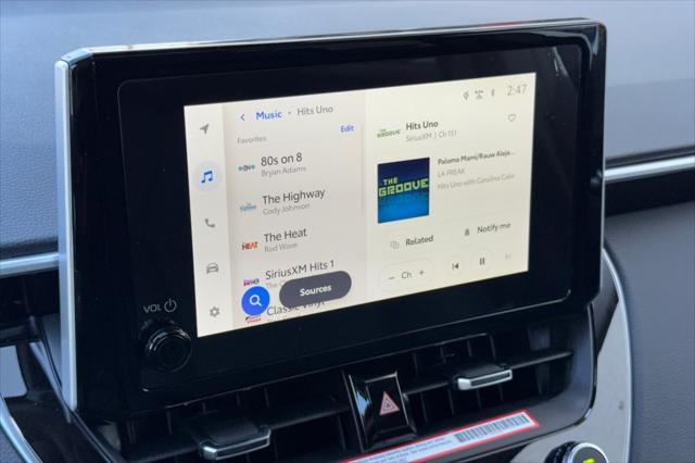 new 2025 Toyota Corolla Cross car, priced at $33,249