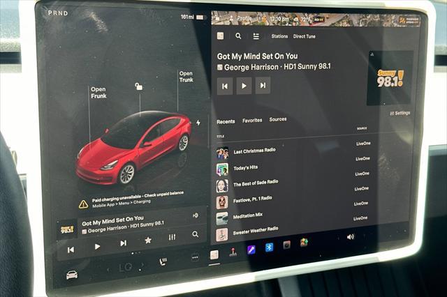 used 2023 Tesla Model 3 car, priced at $23,988